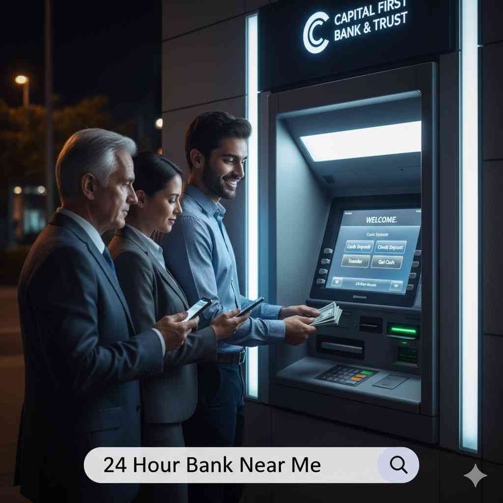 24-Hour Bank Near Me" in the USA Easy