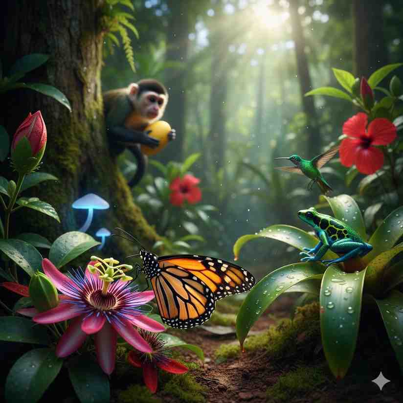 how animals and plants