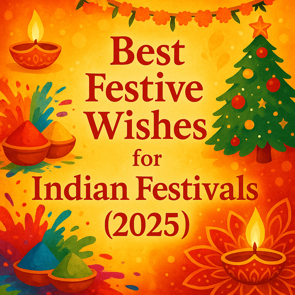 Best Festive Wishes for Indian Festivals